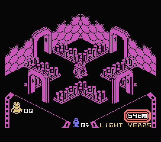 Alien 8 screenshot 2 for MSX